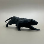 3D-gedruckter Panther – Schwarz