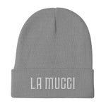 Bestickte Beanie