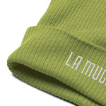 Gerippte Bio-Beanie