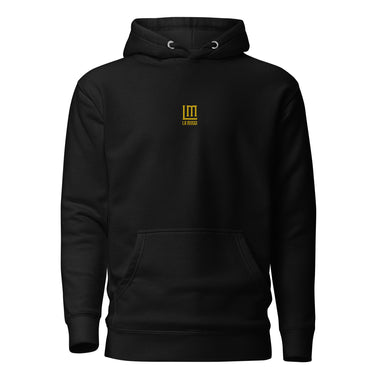 black basic hoodie