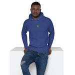 royal blue basic hoodie